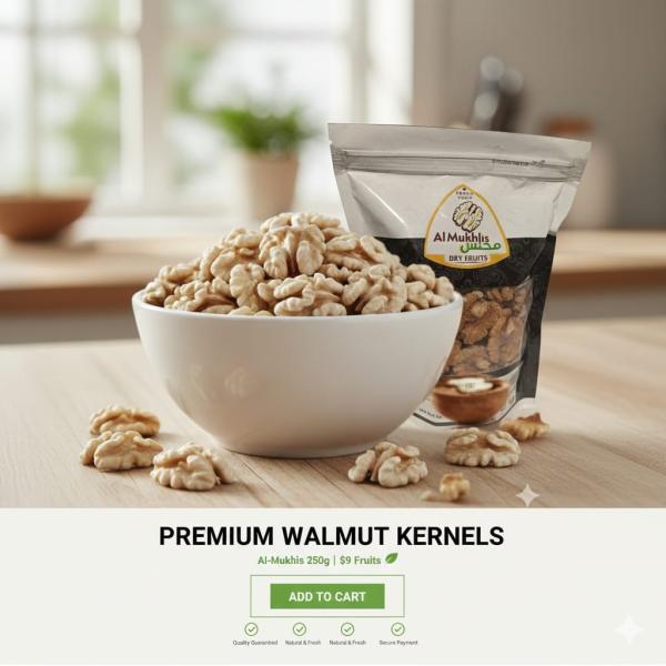 Snow White Walnut Kernels
